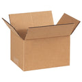 6 in x 4 in x 3 in Shipping Box, Kraft, Corrugate, Single Wall, 32 ECT