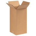 6 in x 6 in x 14 in Shipping Box, Kraft, Corrugate, Single Wall, 32 ECT