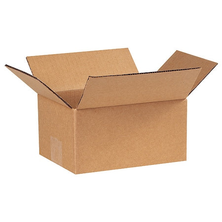 7 in x 5 in x 3 in Shipping Box, Kraft, Corrugate, Single Wall, 32 ECT