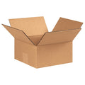 7 in x 7 in x 3 in Shipping Box, Kraft, Corrugate, Single Wall, 32 ECT