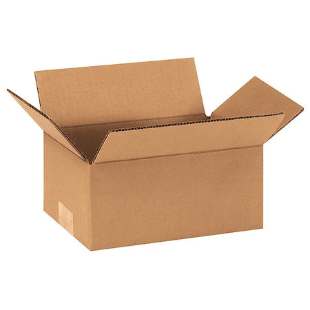 9 in x 6 in x 4 in Shipping Box, Kraft, Corrugate, Single Wall, 32 ECT