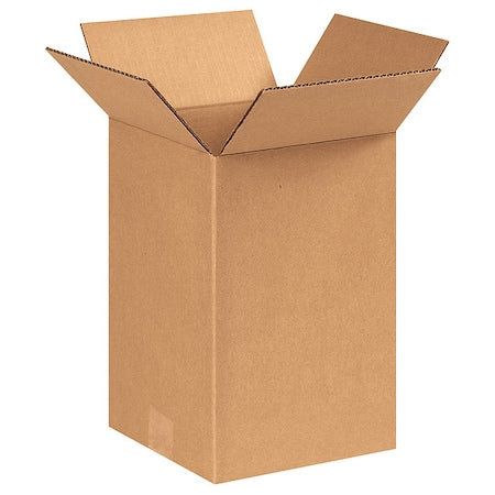 8 in x 8 in x 11 in Shipping Box, Kraft, Corrugate, Single Wall, 32 ECT