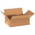 9 in x 6 in x 3 in Shipping Box, Kraft, Corrugate, Single Wall, 32 ECT