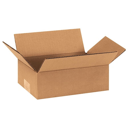 9 in x 6 in x 3 in Shipping Box, Kraft, Corrugate, Single Wall, 32 ECT