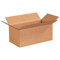 10 in x 5 in x 4 in Shipping Box, Kraft, Corrugate, Single Wall, 32 ECT