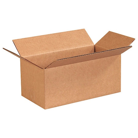 10 in x 5 in x 4 in Shipping Box, Kraft, Corrugate, Single Wall, 32 ECT