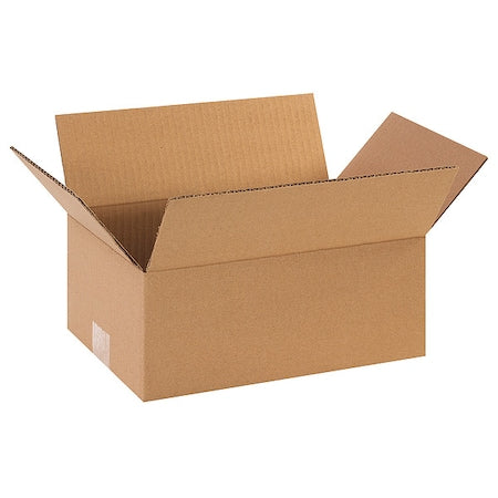 10 in x 6 in x 3 in Shipping Box, Kraft, Corrugate, Single Wall, 32 ECT