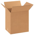 10 in x 8 in x 12 in Shipping Box, Kraft, Corrugate, Single Wall, 32 ECT