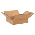 10 in x 10 in x 2 in Shipping Box, Kraft, Corrugate, Single Wall, 32 ECT
