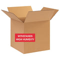 10 in x 10 in x 10 in Shipping Box, Kraft, Corrugate, Single Wall, W5c 250#