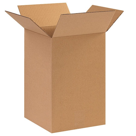 10 in x 10 in x 15 in Shipping Box, Kraft, Corrugate, Single Wall, 32 ECT