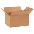 11 1/4 in x 8 3/4 in x 5 in Shipping Box, Kraft, Corrugate, Single Wall, 32 ECT