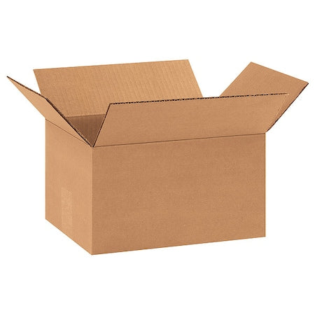 11 1/4 in x 8 3/4 in x 5 in Shipping Box, Kraft, Corrugate, Single Wall, 32 ECT