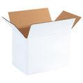 11 1/4 in x 8 3/4 in x 8 in Shipping Box, White, Corrugate, Single Wall, 32 ECT