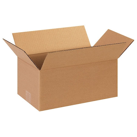 12 in x 5 in x 5 in Shipping Box, Kraft, Corrugate, Single Wall, 32 ECT