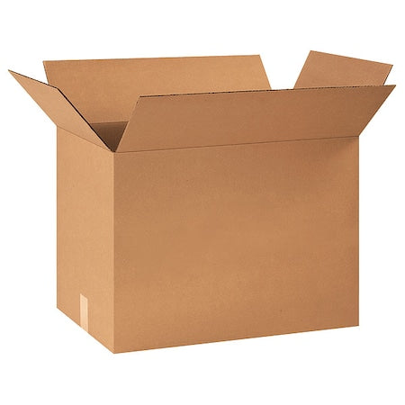 24 in x 14 in x 18 in Shipping Box, Kraft, Corrugate, Single Wall, 32 ECT
