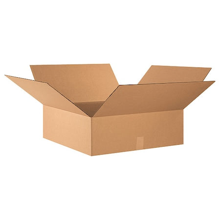 24 in x 20 in x 8 in Shipping Box, Kraft, Corrugate, Single Wall, 32 ECT