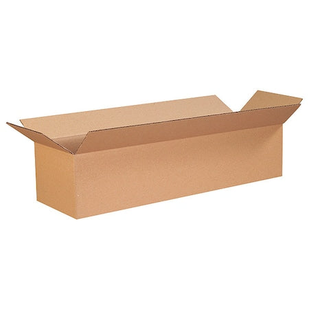 26 in x 6 in x 6 in Shipping Box, Kraft, Corrugate, Single Wall, 32 ECT
