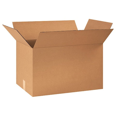 26 in x 16 in x 16 in Shipping Box, Kraft, Corrugate, Single Wall, 32 ECT