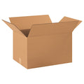 22 in x 16 in x 14 in Shipping Box, Kraft, Corrugate, Single Wall, 32 ECT