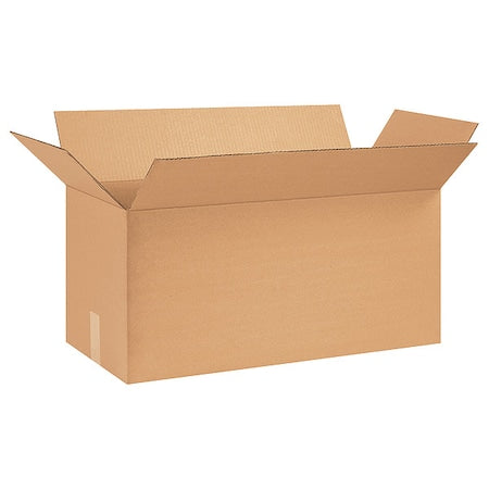 26 in x 12 in x 12 in Shipping Box, Kraft, Corrugate, Single Wall, 32 ECT