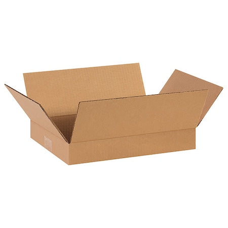 14 in x 10 in x 2 in Shipping Box, Kraft, Corrugate, Single Wall, 32 ECT