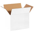 14 in x 10 in x 10 in Shipping Box, White, Corrugate, Single Wall, 32 ECT