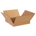 14 in x 14 in x 2 in Shipping Box, Kraft, Corrugate, Single Wall, 32 ECT