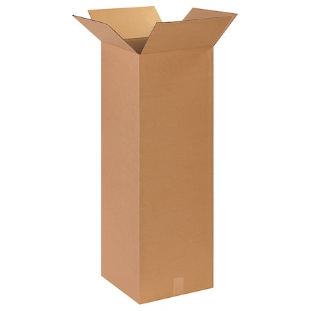 14 in x 14 in x 40 in Shipping Box, Kraft, Corrugate, Single Wall, 32 ECT
