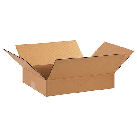 15 in x 12 in x 3 in Shipping Box, Kraft, Corrugate, Single Wall, 32 ECT