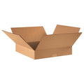 16 in x 16 in x 3 in Shipping Box, Kraft, Corrugate, Single Wall, 32 ECT