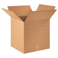 16 in x 16 in x 16 in Multi-Depth Box, Kraft, Corrugate, Single Wall, 32 ECT