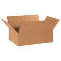 19 in x 13 in x 6 in Shipping Box, Kraft, Corrugate, Single Wall, 32 ECT