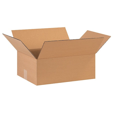 16 in x 12 in x 6 in Shipping Box, Kraft, Corrugate, Single Wall, 32 ECT
