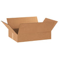 18 in x 12 in x 3 in Shipping Box, Kraft, Corrugate, Single Wall, 32 ECT