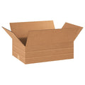 18 in x 12 in x 6 in Multi-Depth Box, Kraft, Corrugate, Single Wall, 32 ECT