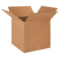 18 in x 18 in x 18 in Multi-Depth Box, Kraft, Corrugate, Single Wall, 32 ECT