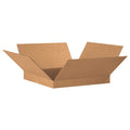 20 in x 20 in x 2 in Shipping Box, Kraft, Corrugate, Single Wall, 32 ECT