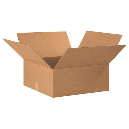 20 in x 20 in x 7 in Shipping Box, Kraft, Corrugate, Single Wall, 32 ECT