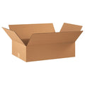 22 in x 12 in x 6 in Shipping Box, Kraft, Corrugate, Single Wall, 32 ECT