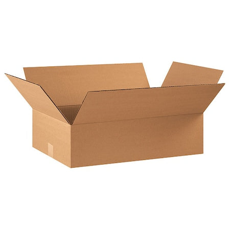 22 in x 12 in x 6 in Shipping Box, Kraft, Corrugate, Single Wall, 32 ECT