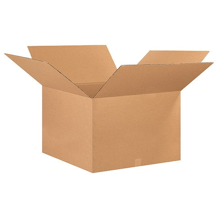 26 in x 26 in x 16 in Shipping Box, Kraft, Corrugate, Single Wall, 32 ECT