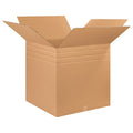 26 in x 26 in x 26 in Multi-Depth Box, Kraft, Corrugate, Single Wall, 32 ECT