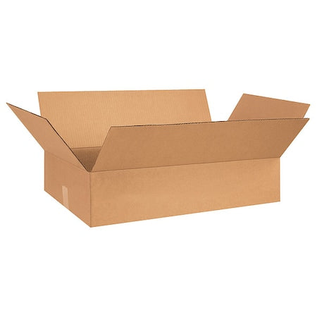 28 in x 18 in x 6 in Shipping Box, Kraft, Corrugate, Single Wall, 32 ECT