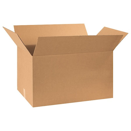 30 in x 17 in x 17 in Shipping Box, Kraft, Corrugate, Double Wall, 51 ECT