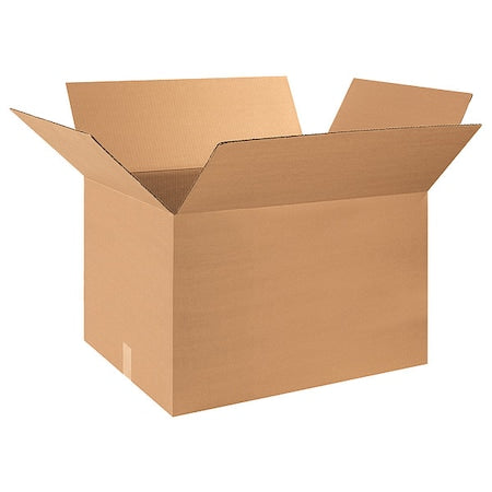 28 in x 18 in x 18 in Shipping Box, Kraft, Corrugate, Single Wall, 32 ECT