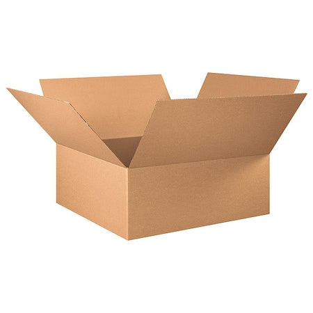 30 in x 30 in x 12 in Shipping Box, Kraft, Corrugate, Single Wall, 32 ECT