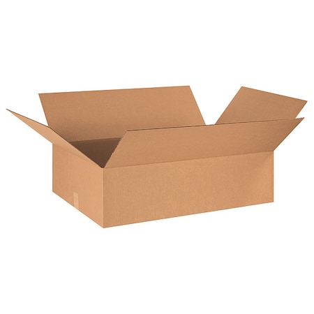 32 in x 10 in x 10 in Shipping Box, Kraft, Corrugate, Single Wall, 32 ECT