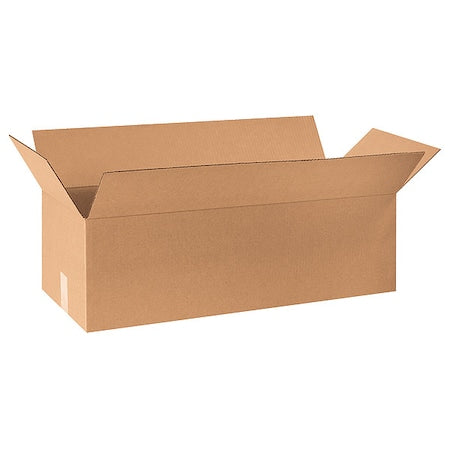 32 in x 12 in x 10 in Shipping Box, Kraft, Corrugate, Single Wall, 32 ECT