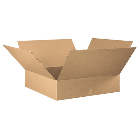 32 in x 32 in x 12 in Shipping Box, Kraft, Corrugate, Single Wall, 32 ECT